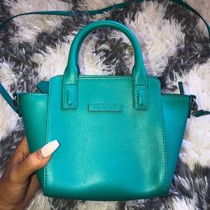 Teal green Vera Bradley cross bag